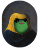 Fwog portrait